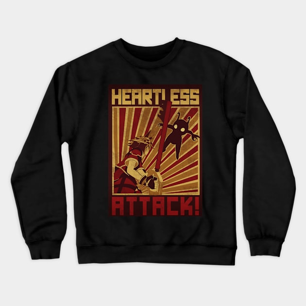 Heartless Attack! Crewneck Sweatshirt by Coconut